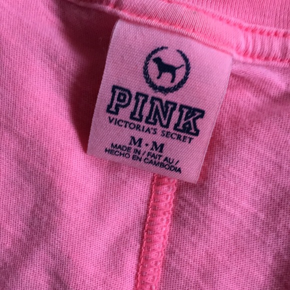 PINK V-Neck Tees - Picture 7 of 7